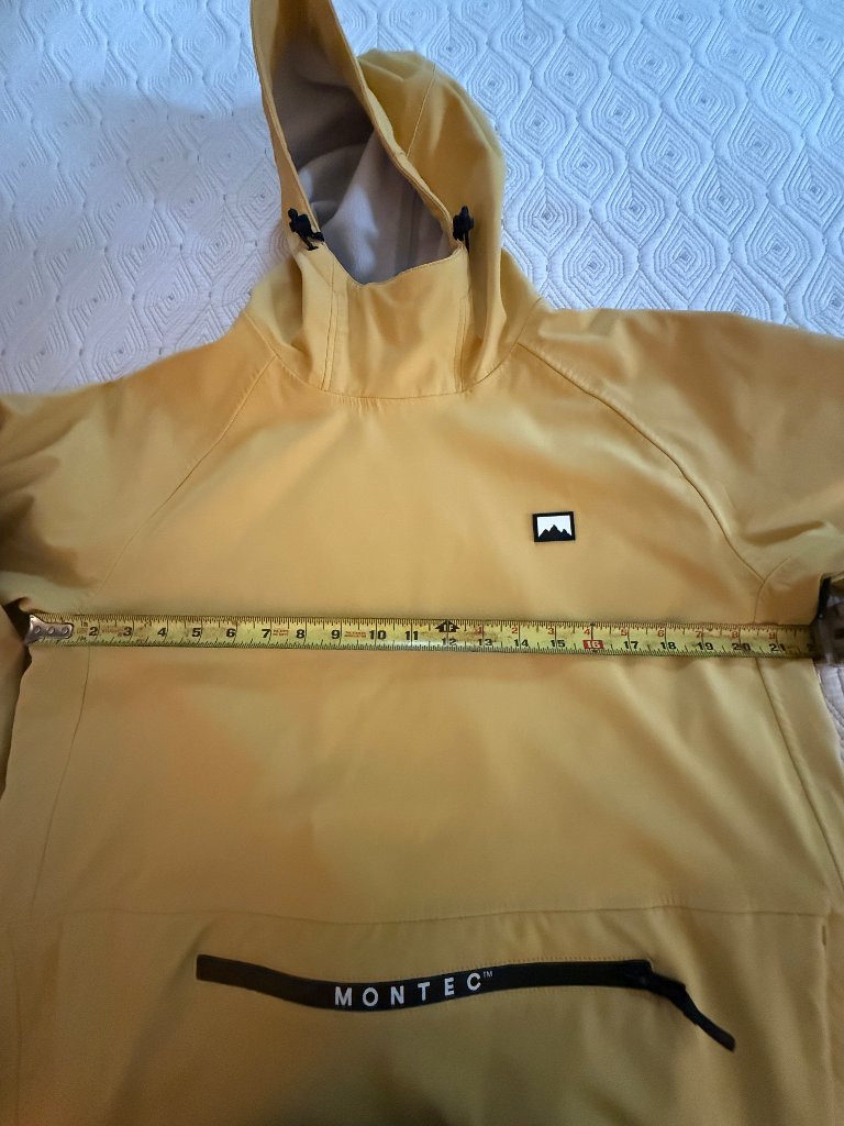 Montec Tempest Ski / Snowboard Anorak Jacket Gold/Black Women M Flawless — image 3 of 8